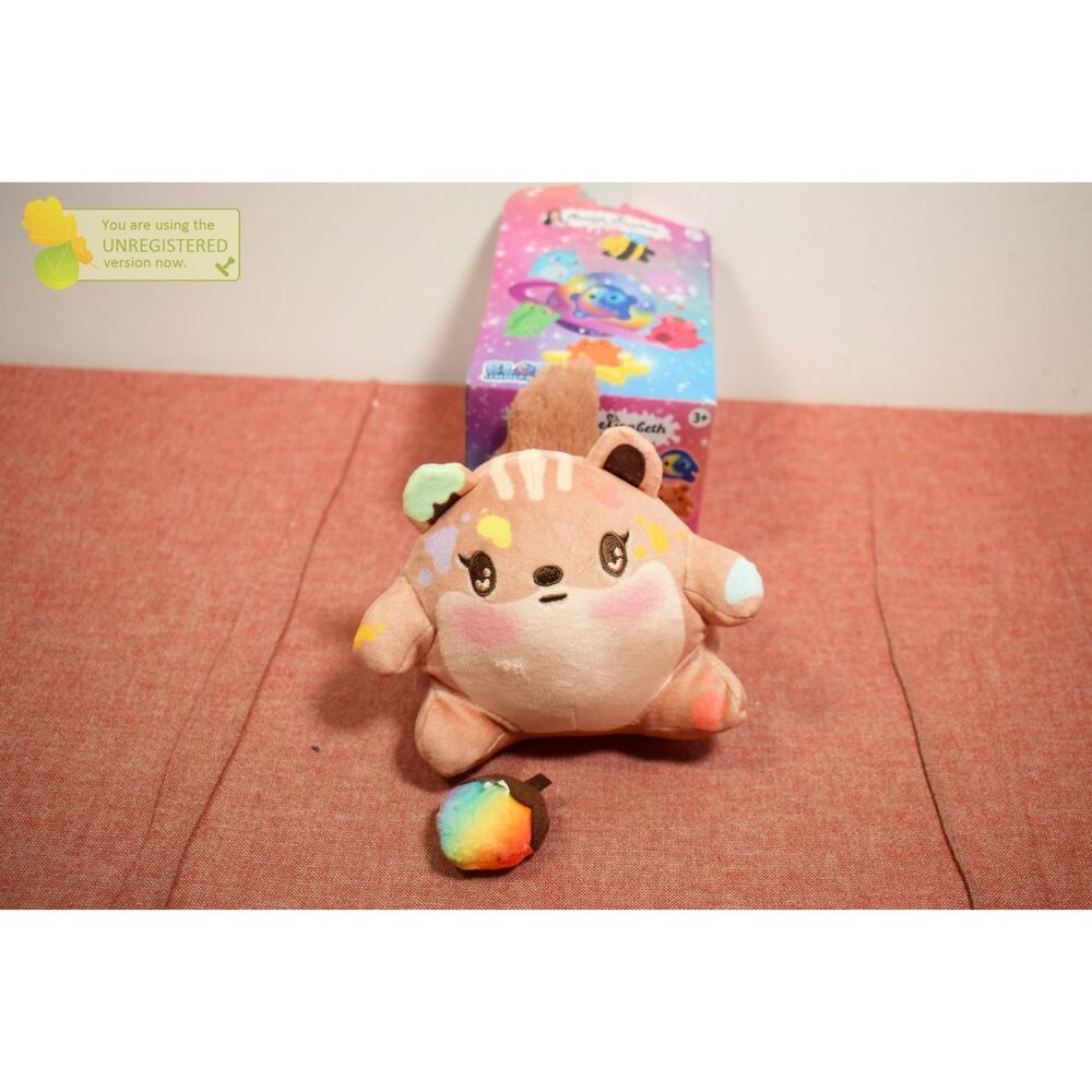 Moriah Elizabeth 6" Blob Universe Surprise Plush Squirrel (Damaged)